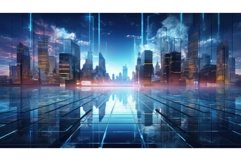 design modern digital background ai generated Product Image 1