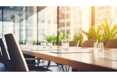 productivity blur workplace business ai generated Product Image 1