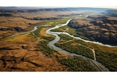 erosion intercratonic plateau landscape ai generated Product Image 1