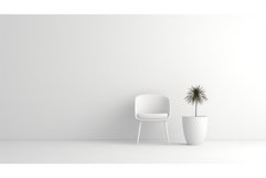 modern design empty background ai generated Product Image 1