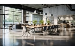 installation floor business background ai generated Product Image 1