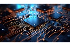 renewable electric energy background ai generated Product Image 1