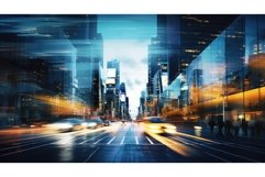 corporate blurry business background ai generated Product Image 1