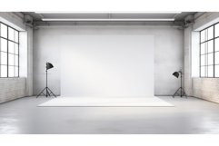 minimal studio empty background ai generated Product Image 1