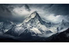 erosion fold mountains landscape ai generated Product Image 1