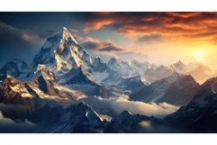 uplift fold mountains landscape ai generated Product Image 1