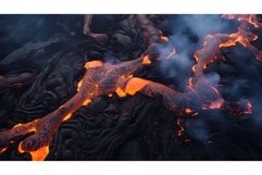 geology lava plateau landscape ai generated Product Image 1
