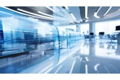 disruption blur technology business ai generated Product Image 1