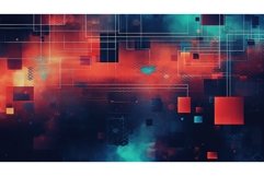 creativity modern digital background ai generated Product Image 1