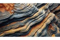 tectonics fold mountains landscape ai generated Product Image 1