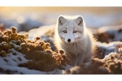 arctic coastal tundra landscape ai generated Product Image 1