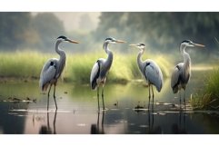 salt estuarine marsh landscape ai generated Product Image 1