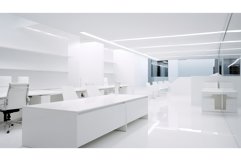professional white business background ai generated Product Image 1