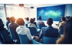 collaboration blur meeting business ai generated Product Image 1