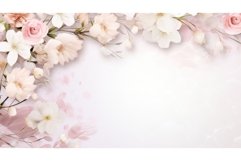 minimalist white elegant background ai generated Product Image 1