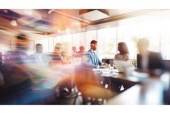 disruption blur contemporary business ai generated Product Image 1