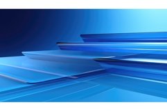 design blue digital background ai generated Product Image 1