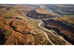erosion intercratonic plateau landscape ai generated Product Image 1