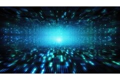 design light dots background ai generated Product Image 1