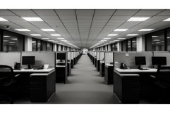 barren empty business background ai generated Product Image 1