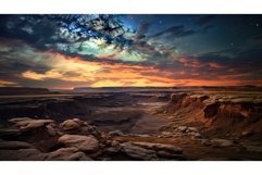 geology dissected plateau landscape ai generated Product Image 1