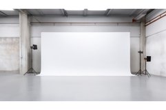minimal studio empty background ai generated Product Image 1