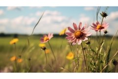 grasslands prairies landscape close ai generated Product Image 1