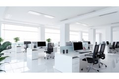 corporate white business background ai generated Product Image 1