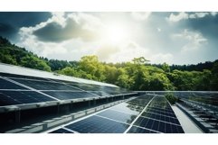 wind green energy background ai generated Product Image 1
