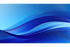 design blue digital background ai generated Product Image 1