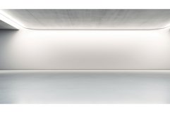 minimal room empty background ai generated Product Image 1