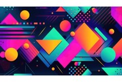 texture shape digital background ai generated Product Image 1