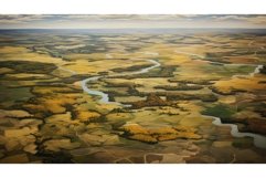 wildlife prairies landscape birds ai generated Product Image 1