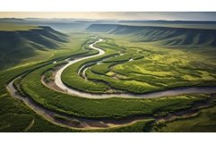 formation intercratonic plateau landscape ai generated Product Image 1