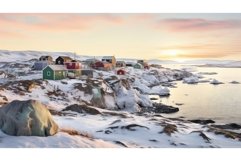 wilderness coastal tundra landscape ai generated Product Image 1