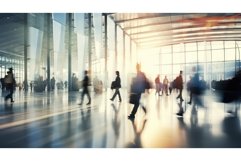 street blur place business ai generated Product Image 1