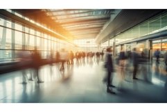 city blur place business ai generated Product Image 1