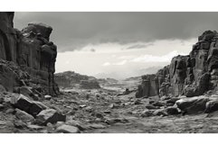 erosion intercratonic plateau landscape ai generated Product Image 1