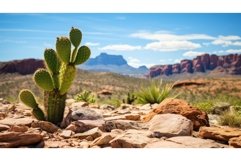 barren rock desert landscape ai generated Product Image 1