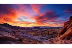 barren rock desert landscape ai generated Product Image 1