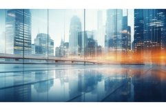 opaque blur glass business ai generated Product Image 1