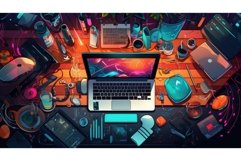 design graphic tech background Product Image 1