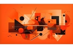 vibrant poster orange background Product Image 1