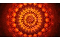 modern shape orange background Product Image 1