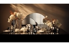 contemporary modern table background Product Image 1
