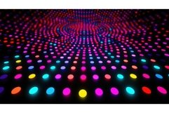abstract perspective dots background Product Image 1