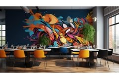 design backdrop restaurant background Product Image 1