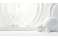 decorative white ornament background Product Image 1
