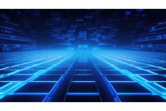 abstract blue futuristic background Product Image 1