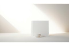 sleek surface white background Product Image 1